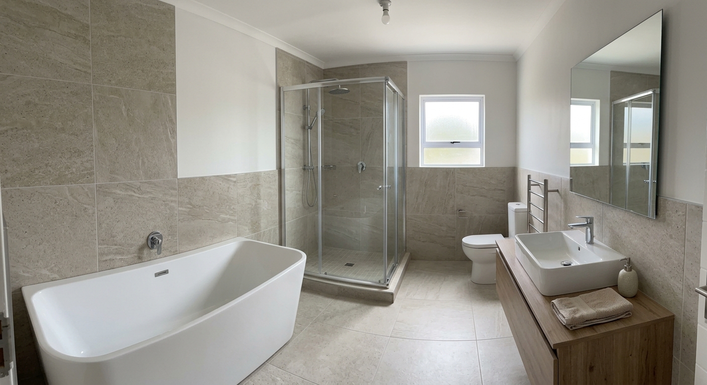 Bathroom renovation and tiling project
