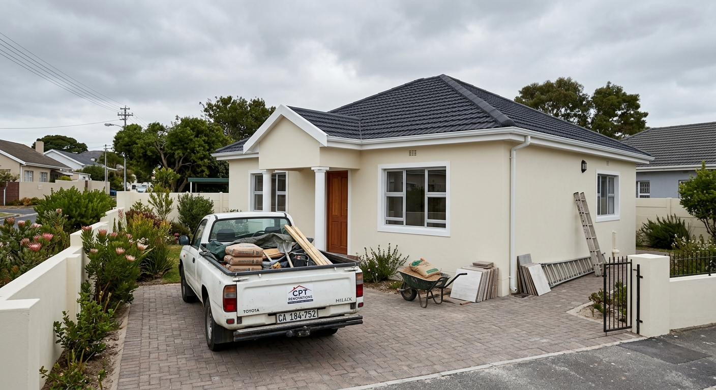 Residential house renovation in Cape Town